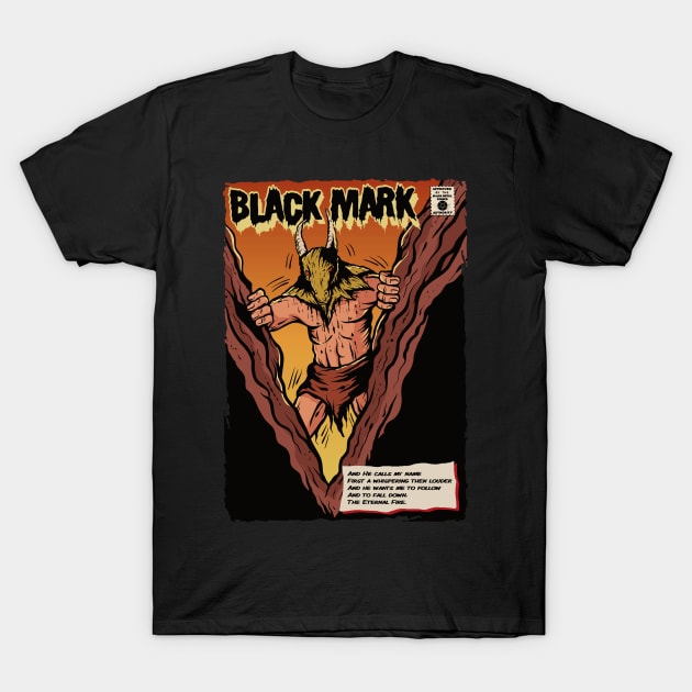 Black Mark T-Shirt by Greendevil